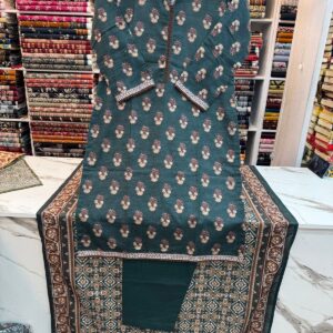 khaddar printed 3 piece kc 62