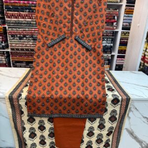 khaddar printed 3 piece kc 62