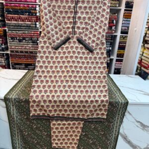 khaddar printed 3 piece kc 62