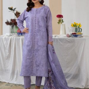 khaddar embroidery 3 piece kc 204