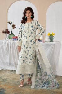 khaddar embroidery 3 piece kc 205