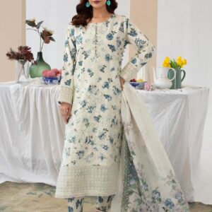 khaddar embroidery 3 piece kc 205