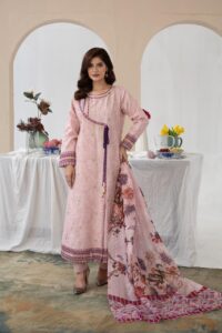 khaddar embroidery 3 piece kc 208
