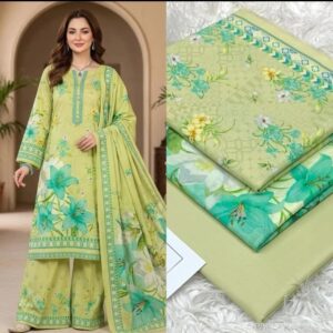3-Piece Printed Lawn Suit