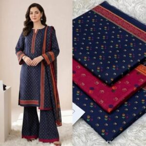 3 piece printed lawn suit