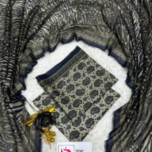 3 piece printed lawn suit