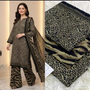 3 piece printed lawn suit