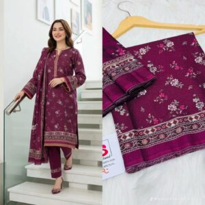 3 piece printed lawn suit