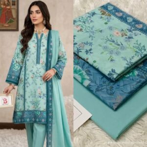 3 piece printed lawn suit