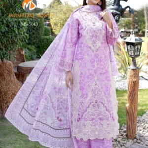 3 piece stitched lawn suit