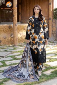 3 piece stitched lawn suit