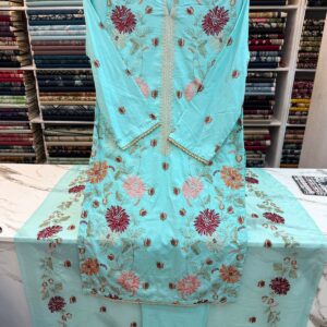 3 piece stitched lawn suit