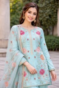 3 piece stitched lawn suit